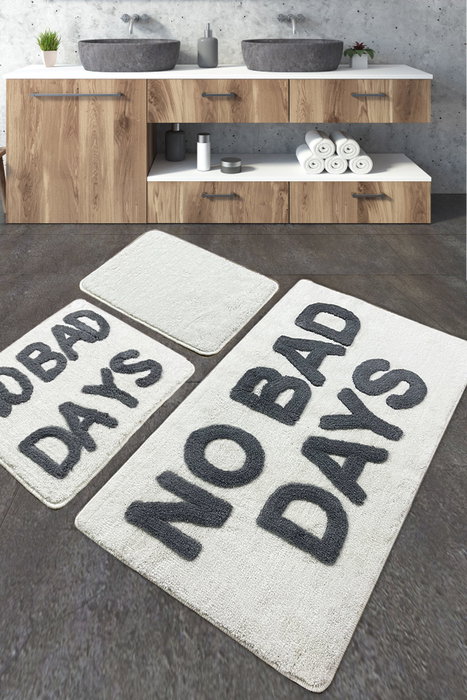 Mijölnir No Bad Days Juego de Alfombrillas de Baño Multicolor Mijölnir No Bad Days Juego de Alfombrillas de Baño Multicolor